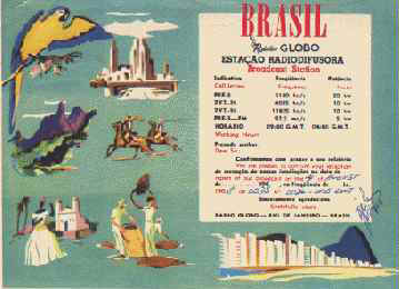 Radio Globo Brasil   vom 04.08.1968