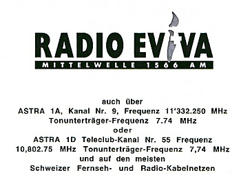 Radio Eviva, vom 03. Mrz 1997