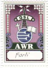 QSL-Briefmarke vom 12. Februar 1998