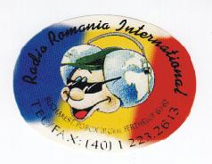 Aufkleber von Radio Rumnien  1998